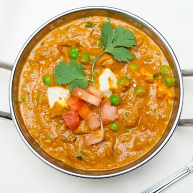 Matar Paneer.