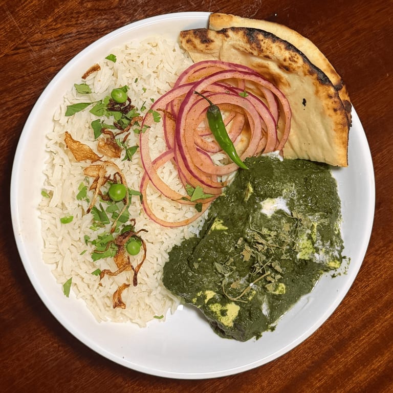 Delicious Saag Paneer and Indian Cuisine