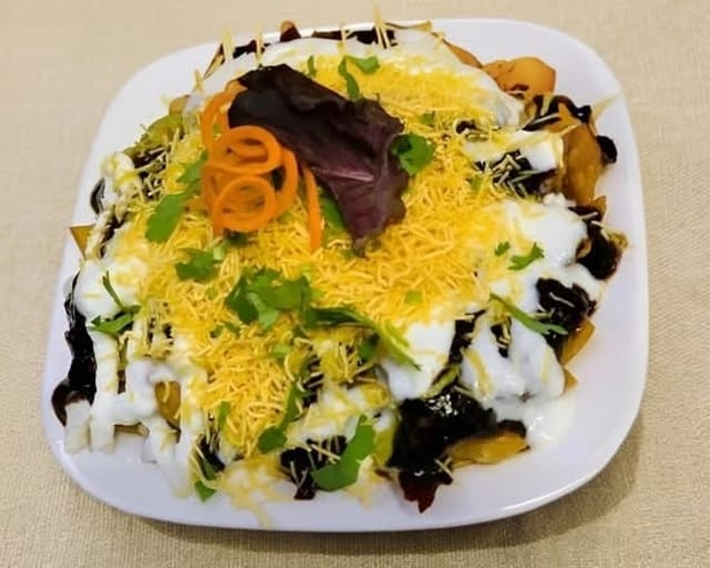 Samosa Chaat.