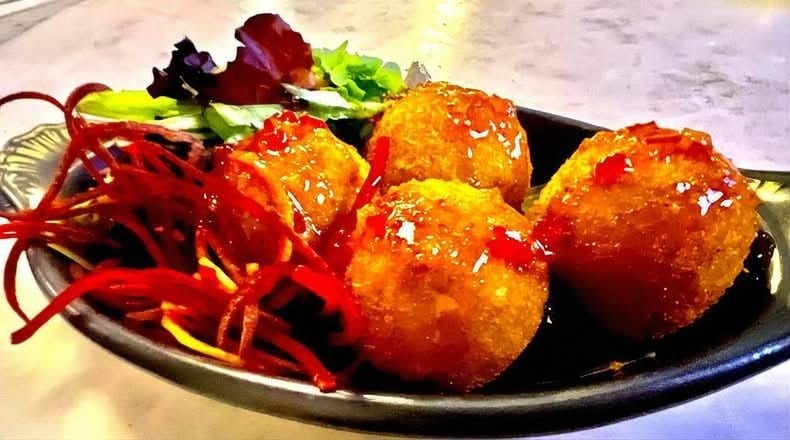 Goat Cheese Vada.